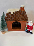Village Pottery Gingerbread House