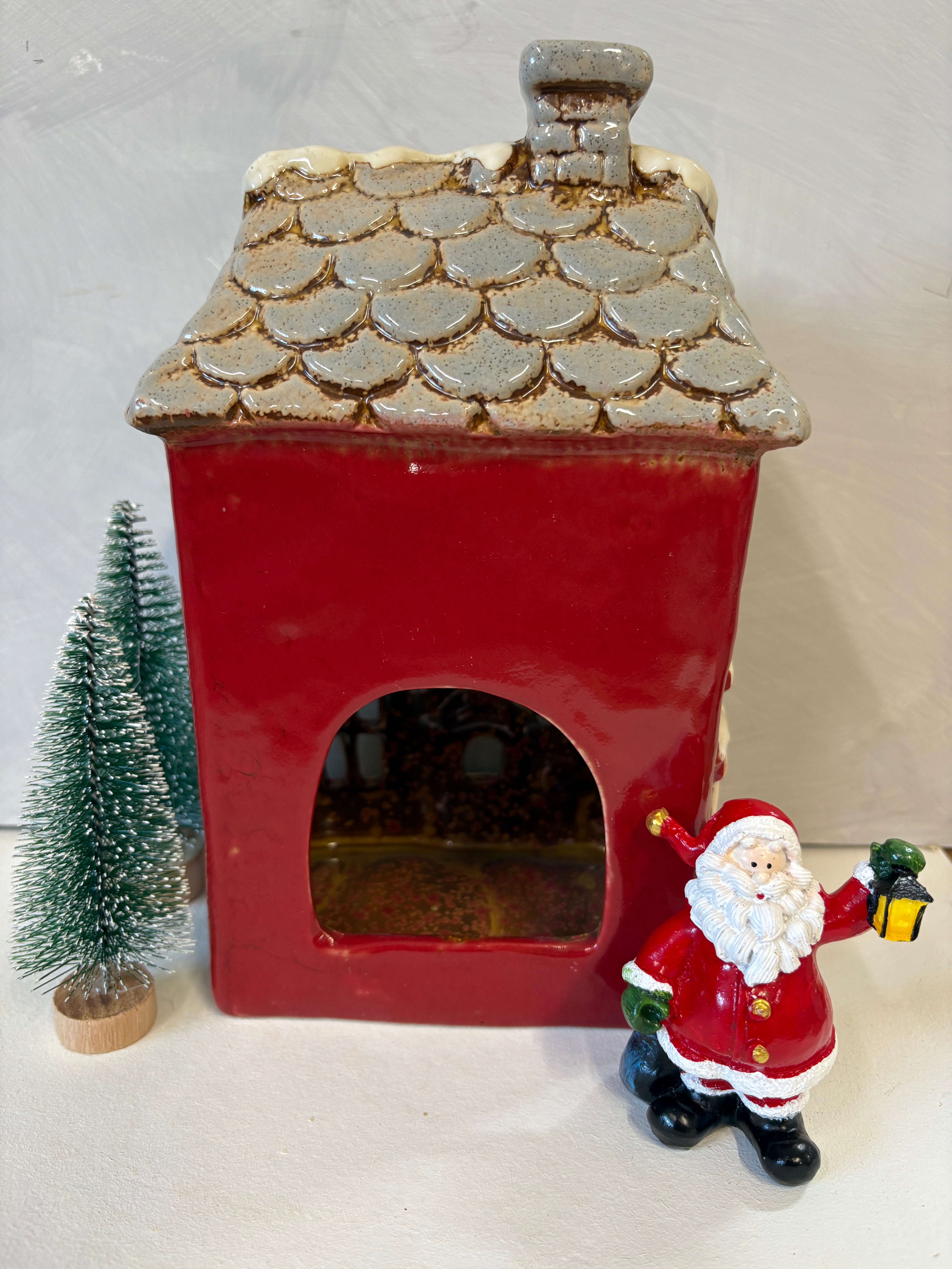 Village Pottery Christmas Dormer House