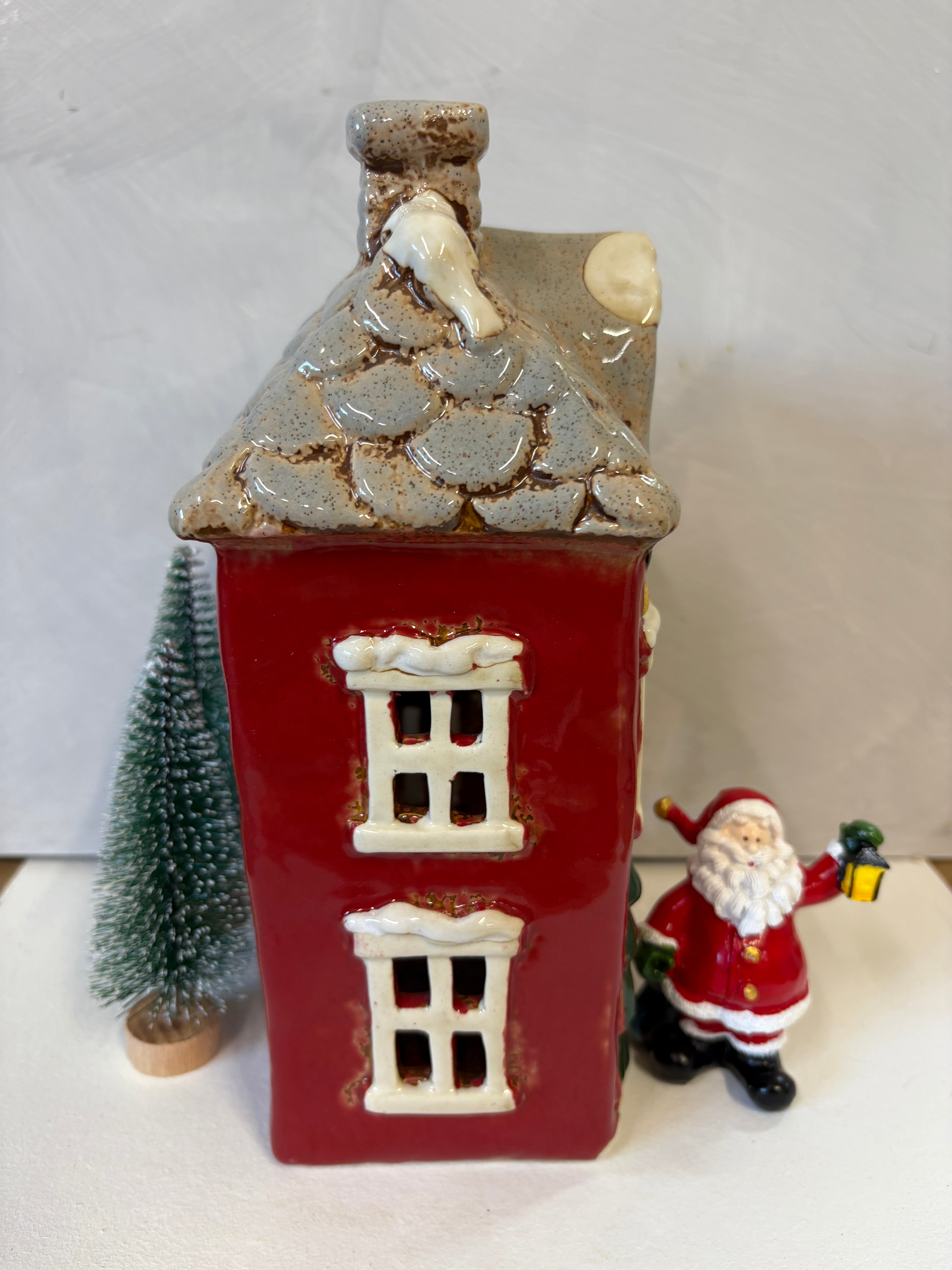 Village Pottery Christmas Dormer House