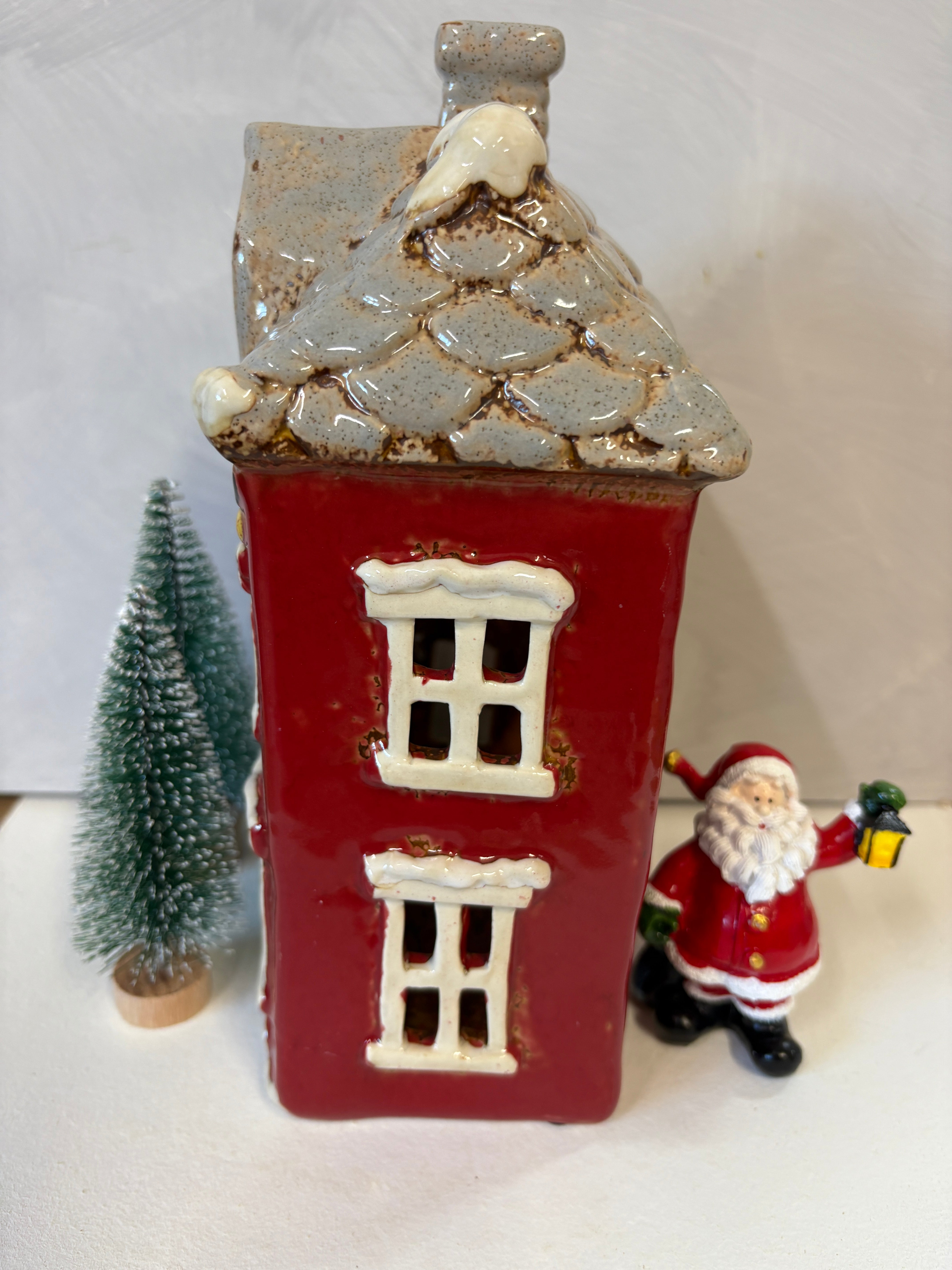 Village Pottery Christmas Dormer House