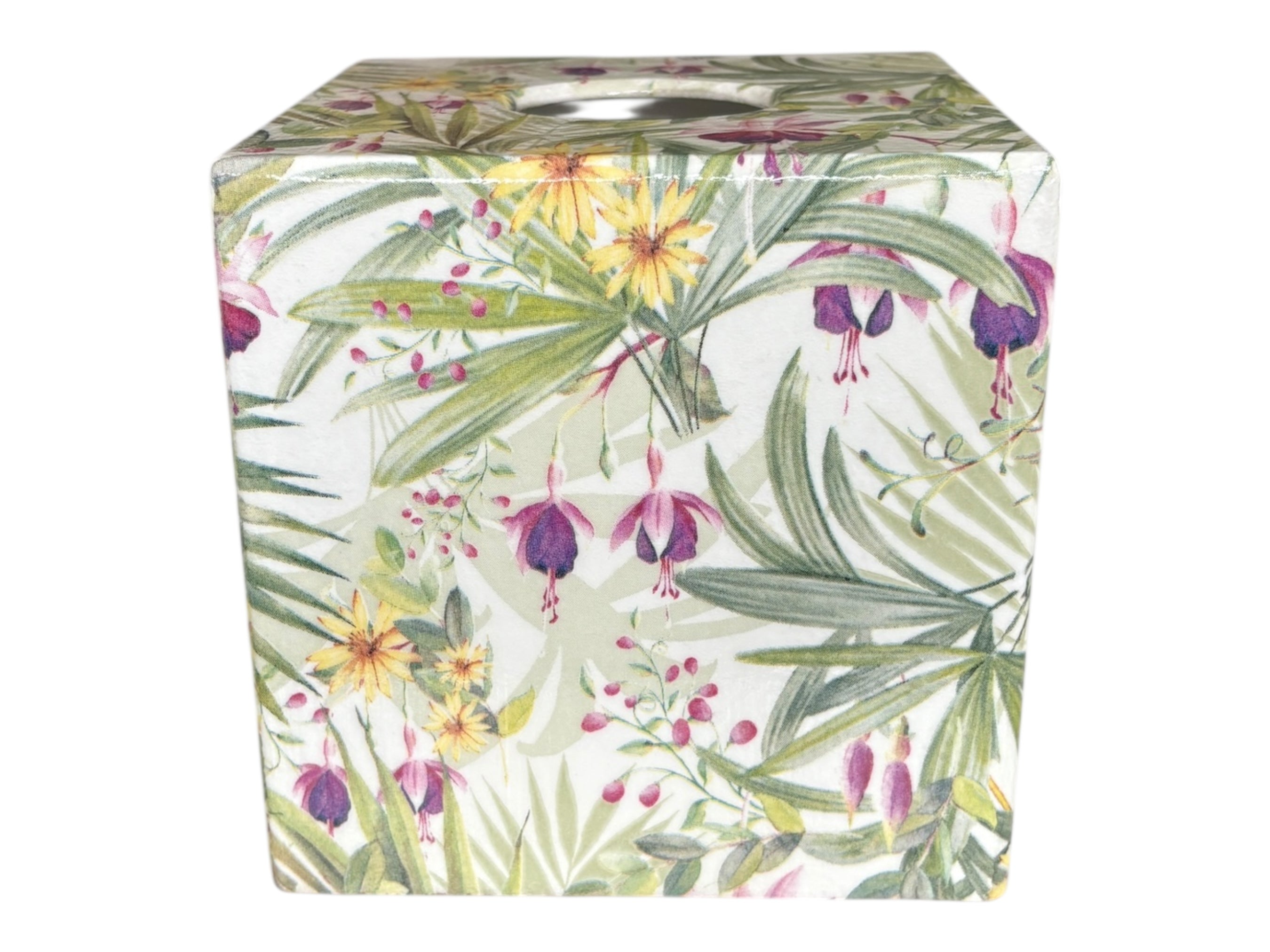 Tissue Box Cover Fushia