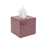 Art Deco Berry Tissue Box Cover and Waste Bin