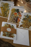 Set of 6 Nature Art Greetings Cards