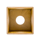 Tissue Box Cover Gold Art Deco