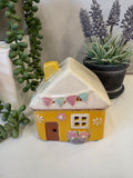 Village Pottery Yellow Garden House