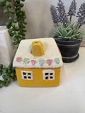 Village Pottery Yellow Garden House