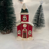 Village Pottery Christmas Church