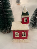 Village Pottery Christmas Church