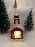 Village Pottery Christmas Church