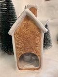 Tall Gingerbread House Tea Light