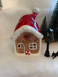 Ceramic Gingerbread Hat House