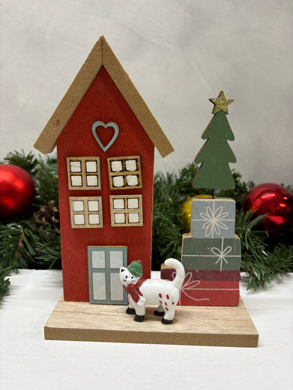 Christmas Cat Home