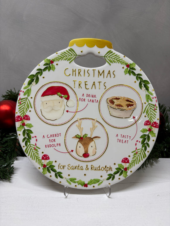 Christmas Treats Plate