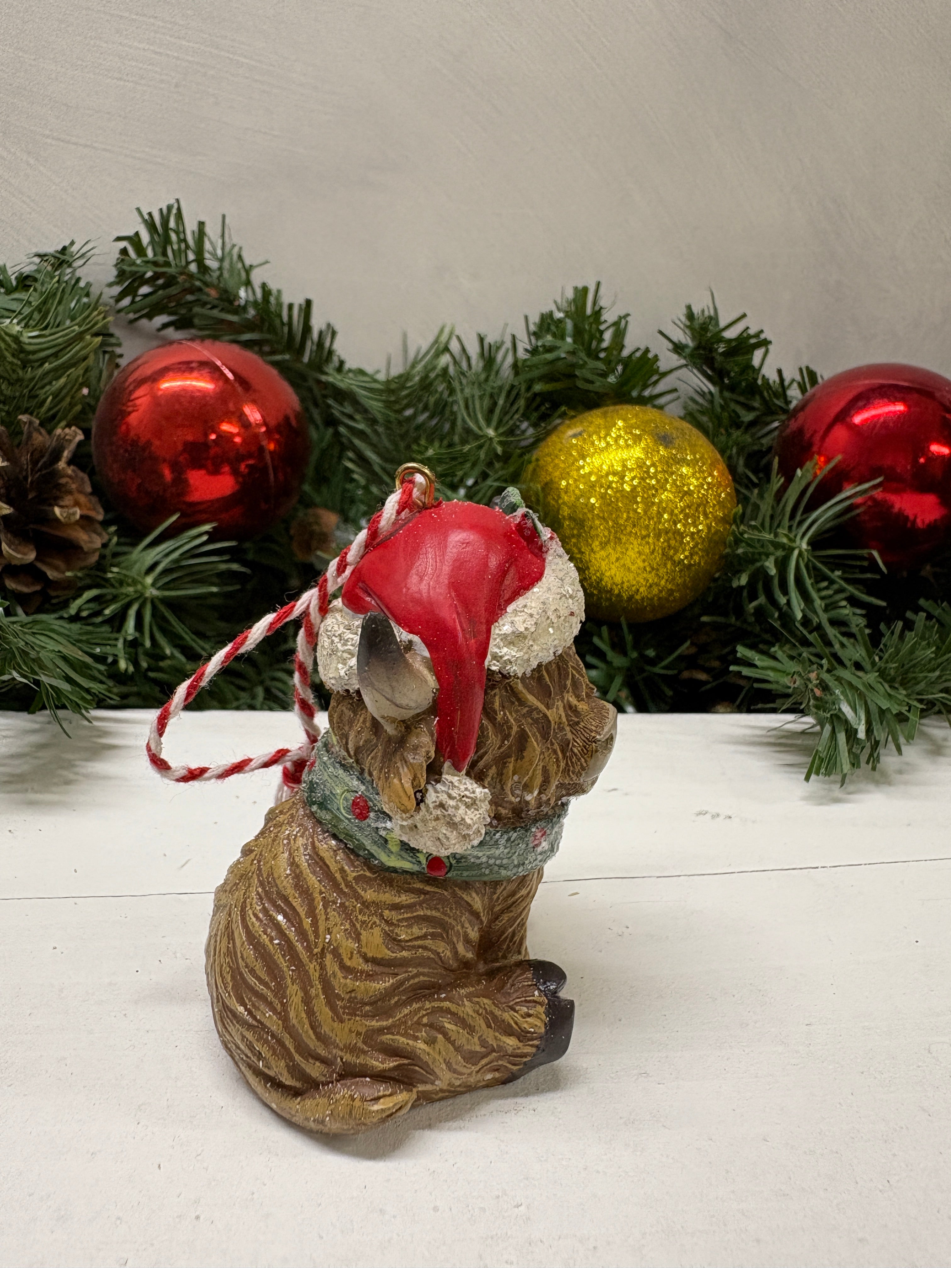 Highland Cow Hanging Christmas Decoration