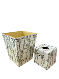 Tissue Box cover & Bin set Dragonfly