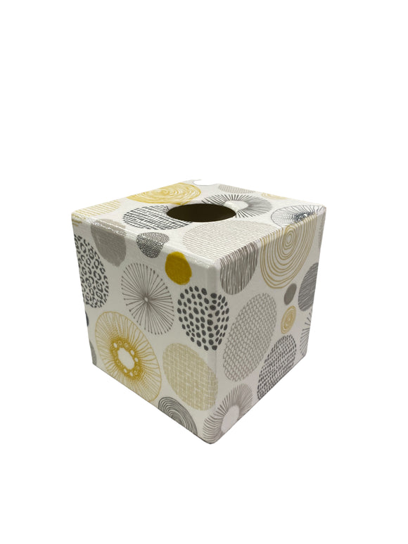 Tissue Box Cover Circles