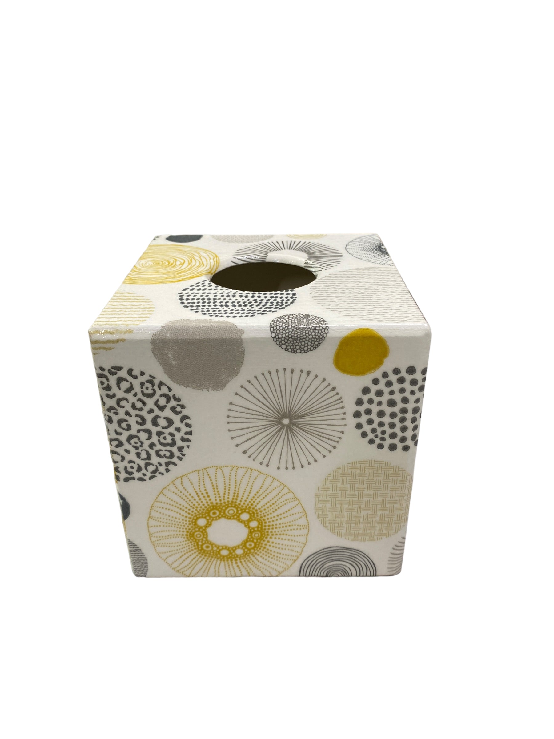 Tissue Box Cover Circles