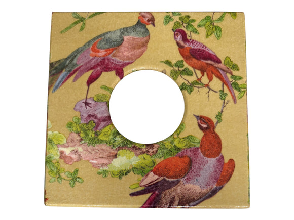 Gold Pheasant Tissue Box Cover
