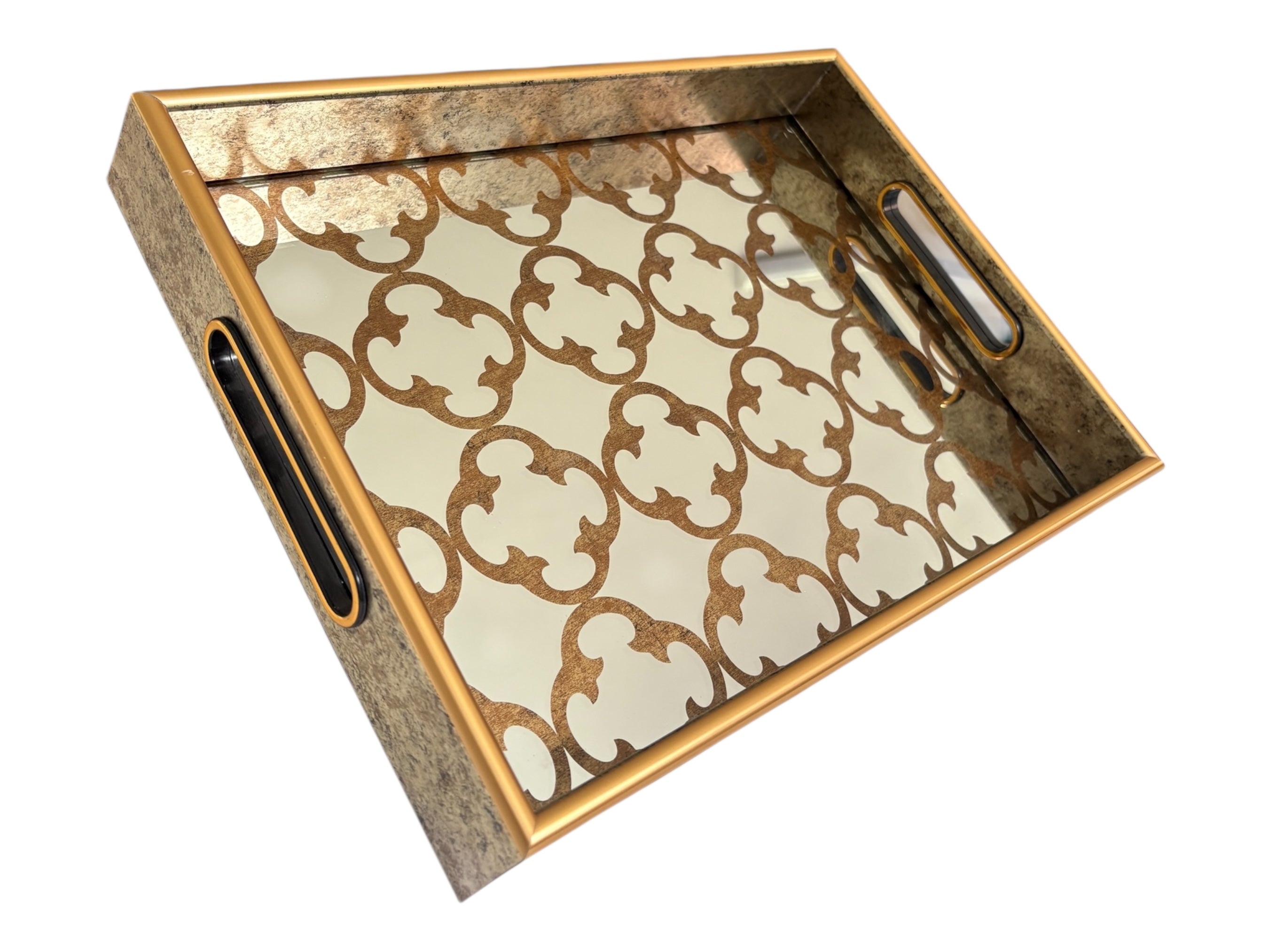 Gold Moroccan Mirror Tray