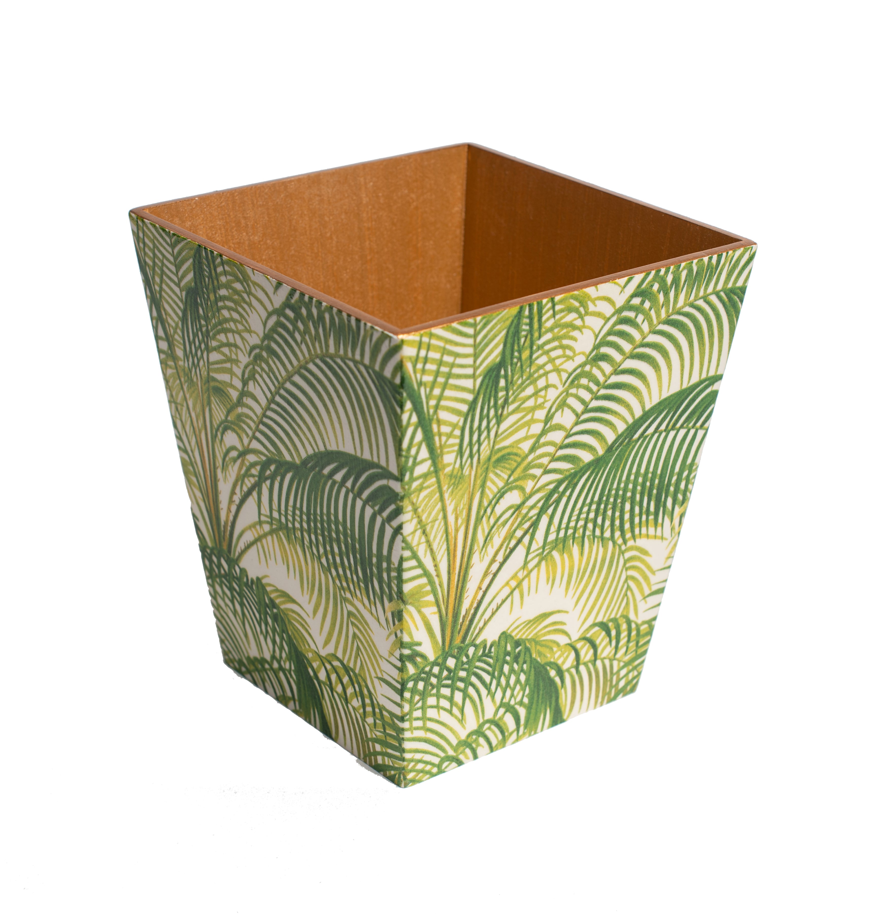 Palm Leaf Waste Paper Bin