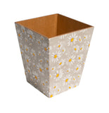 Daisy wooden Waste Paper Bin