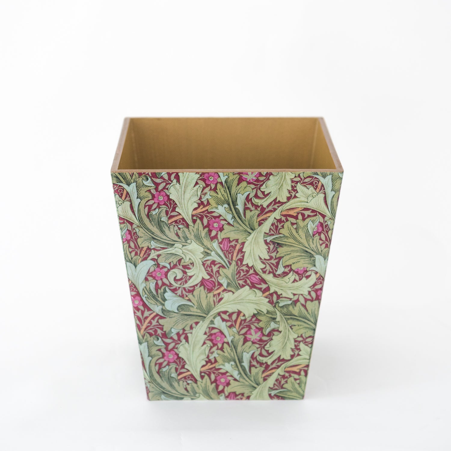 Waste Paper Bin wooden Granville William Morris