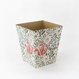 Waste Paper Bin wooden Chintz