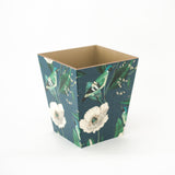 Tissue Box Cover & Waste Paper Bin Set Blue Jay