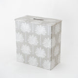 White Palm Toilet Roll Storage box