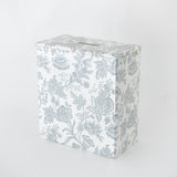 Silver Foliage Toilet Roll Storage Box