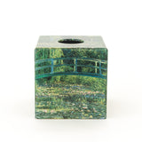 Tissue Box Cover wooden The Bridge Monet