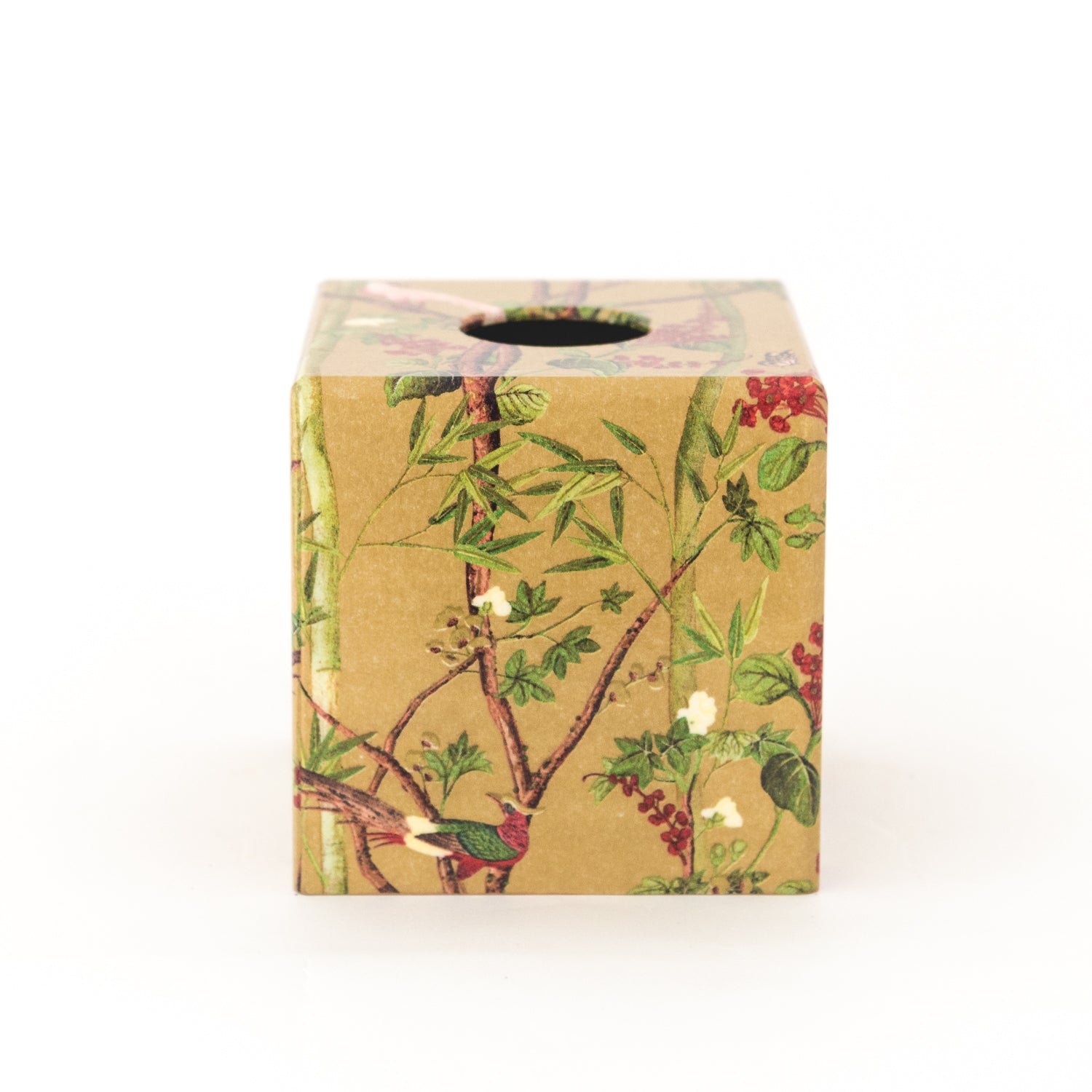 Tissue box Cover wooden Chatsworth Gold