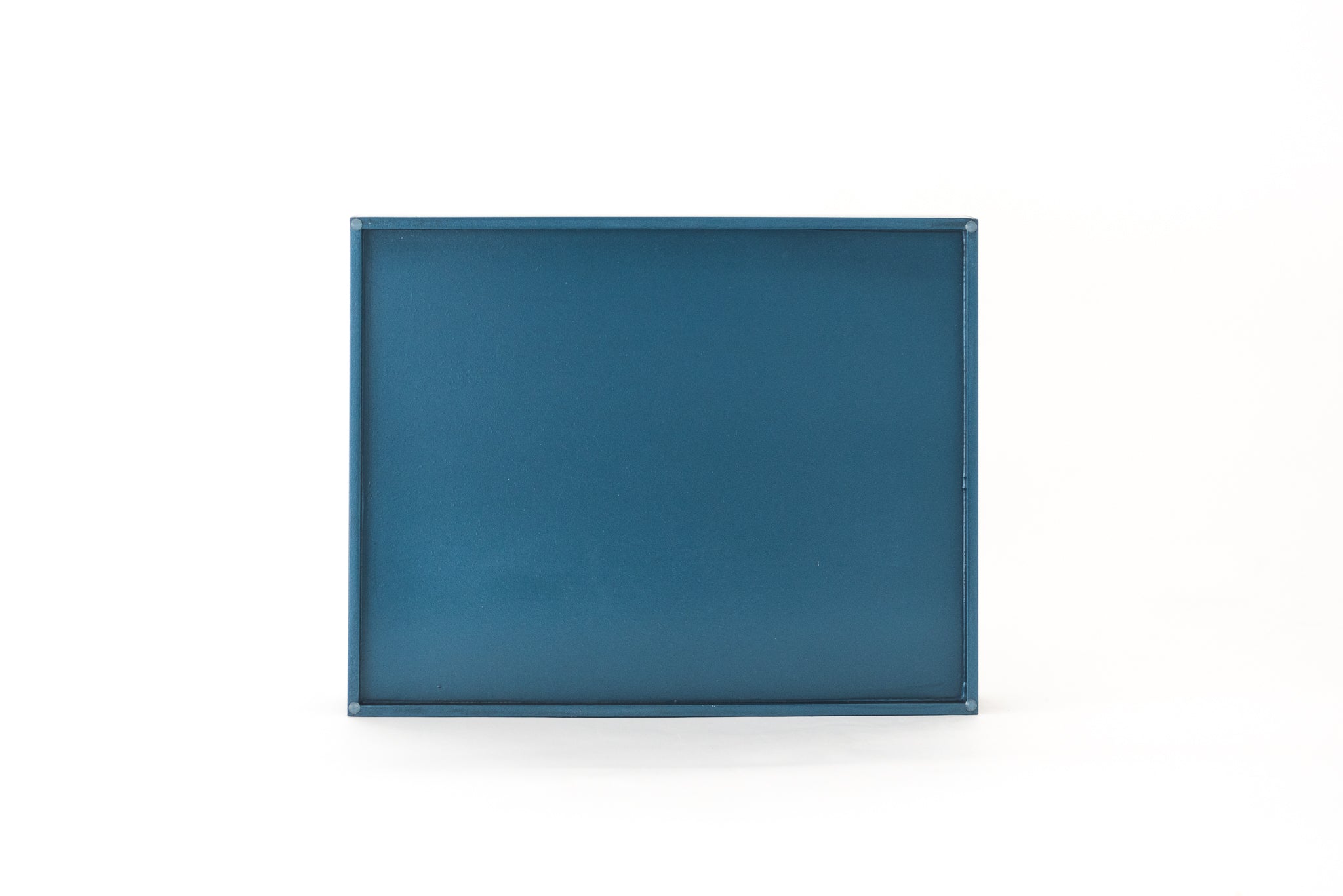 Wooden Serving Tray Exotic Blue