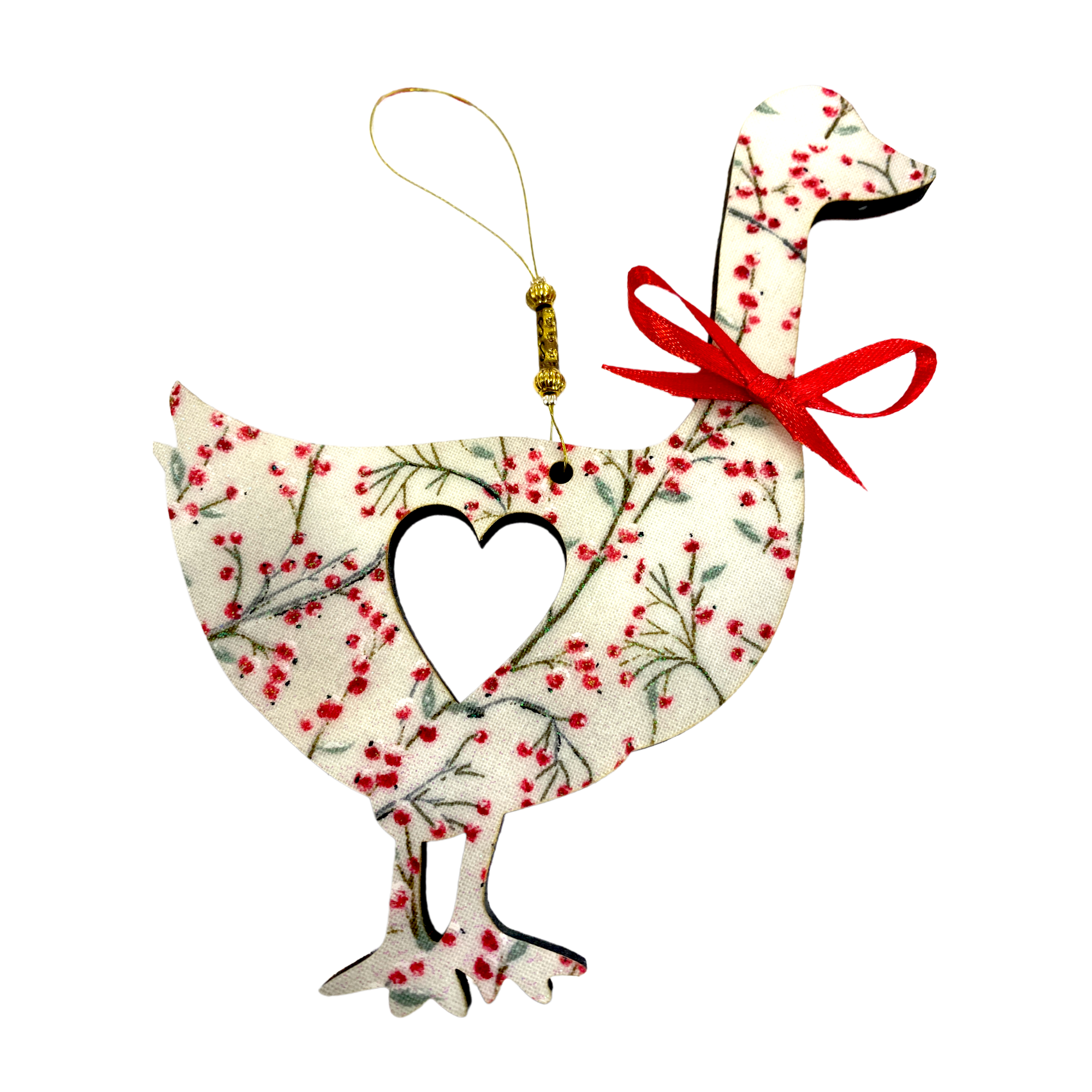 Goose Christmas Tree Decoration