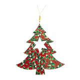 Wooden Christmas Tree Decoration