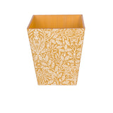 Gold Acorn Waste Paper Bin