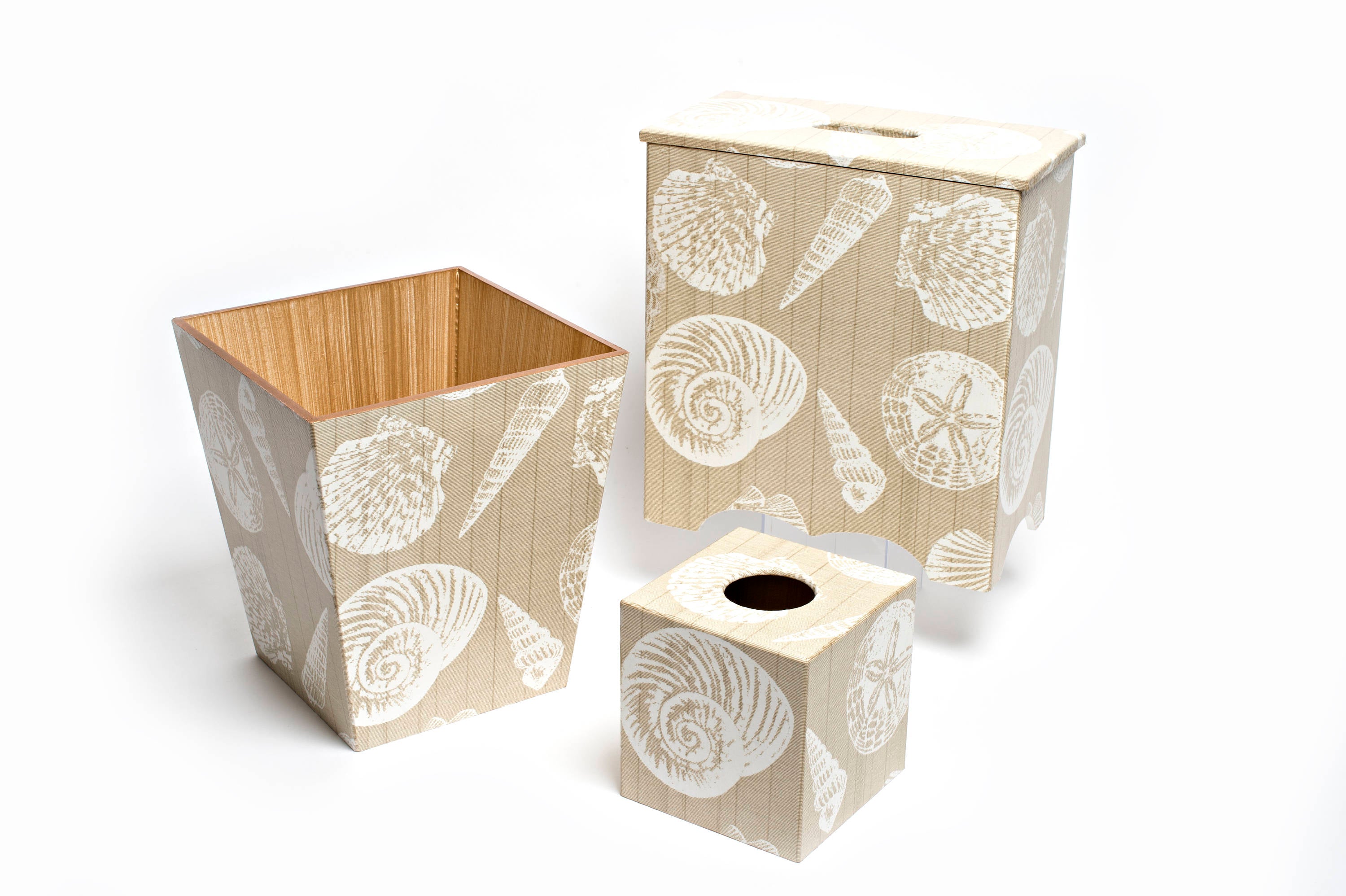 Cream Bin Shell Design - Handmade