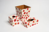 Red Poppy Waste Paper Bin