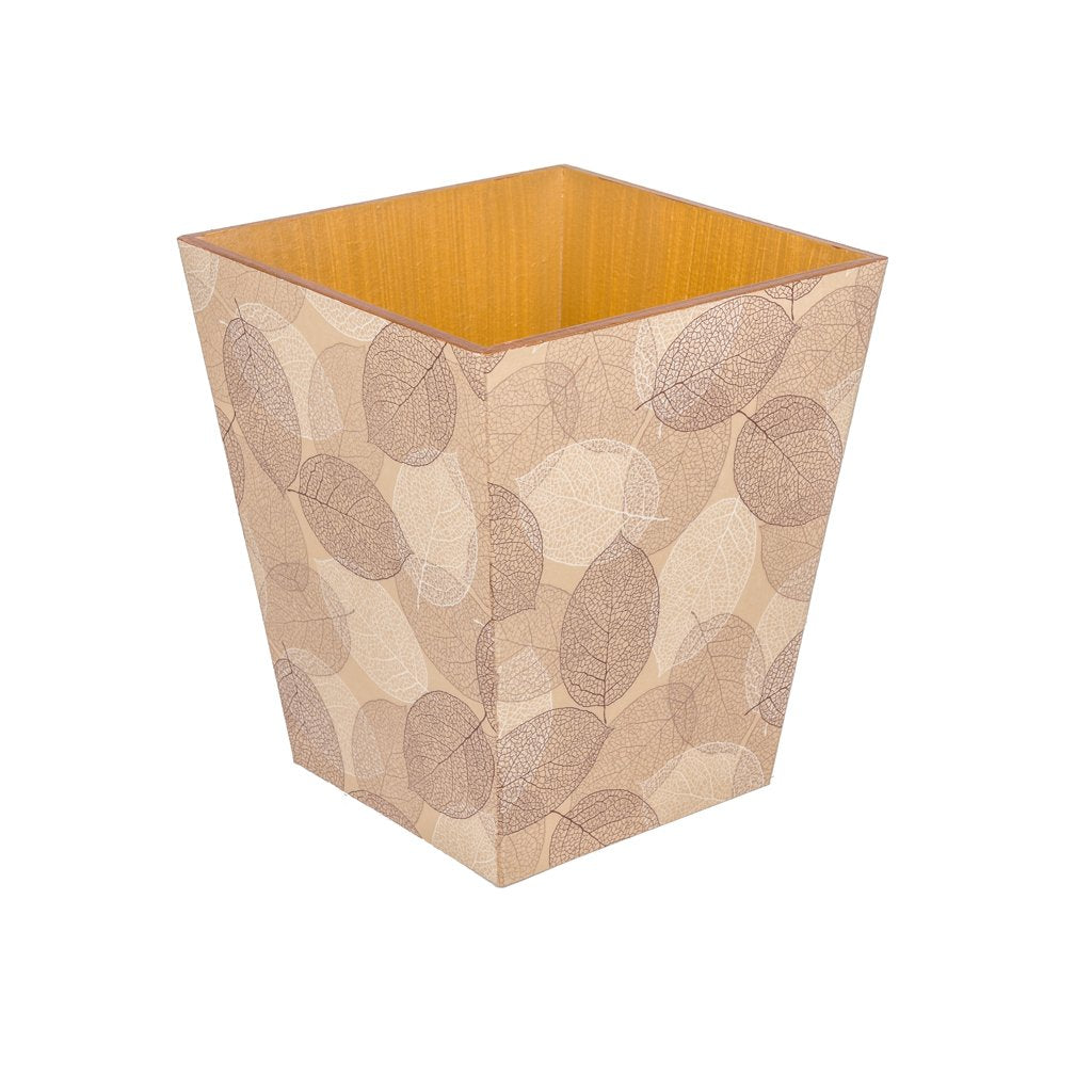 Skeleton Leaf Waste Paper Bin - Handmade | Crackpots