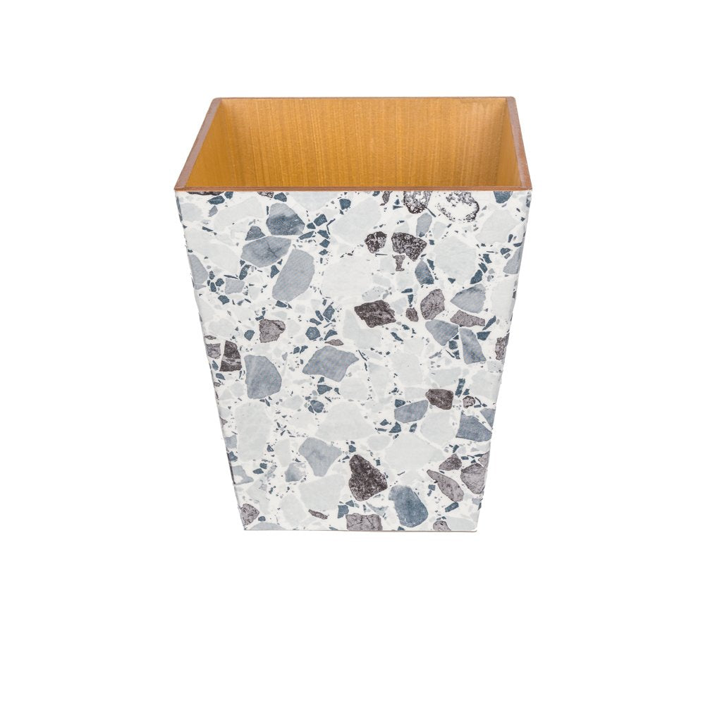 Terrazzo Waste Paper Bin