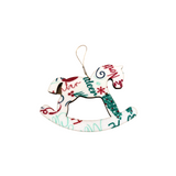 Rocking Horse Christmas Tree Decoration - Handmade