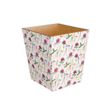 Purple Clover matching waste bin & tissue box