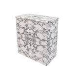 Tissue Box Cover - wooden - Marble design