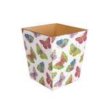 Butterflies wooden Waste Paper Bin