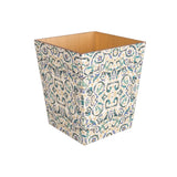 Baroque Design Wooden Waste Paper Bin